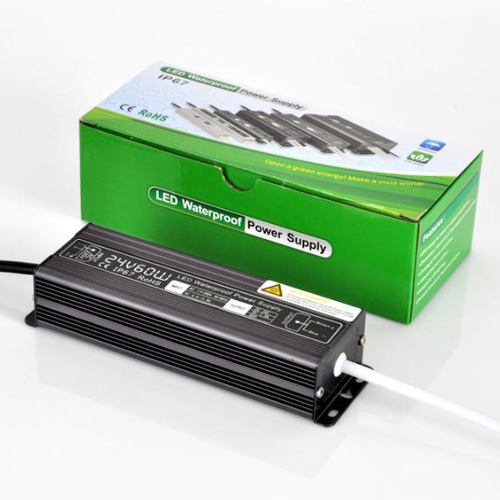 60W2.5A DC24V Constant Voltage Outdoor Waterproof IP67 Switching LED Driver Transformer Power Supply For LED Light Strips 60W2.5A DC24V Constant Voltage Outdoor Waterproof IP67 Switching LED Driver Transformer Power Supply For LED Light Strips
